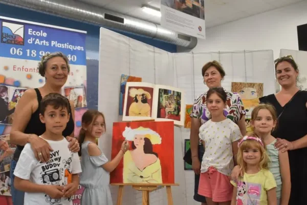 Exposition Bleucerise à la pépinière de l’Esat Charles de Menditte