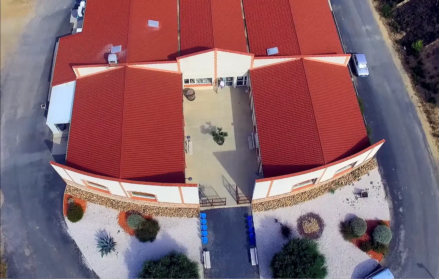 ESAT TERRES ROUSSES vue aérienne