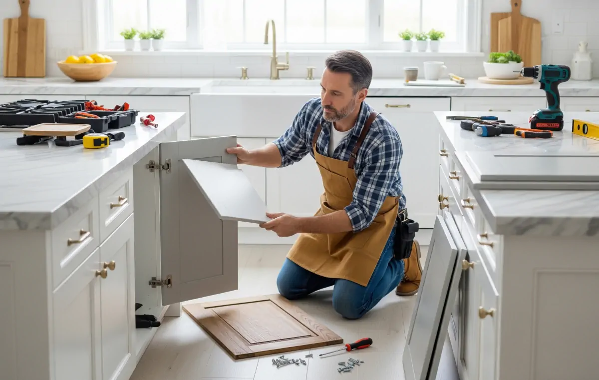 Rénovation cuisine par remplacement de façades