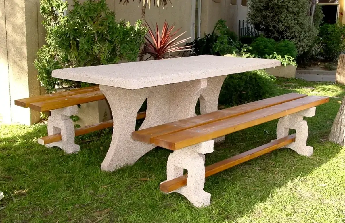 table et bancs