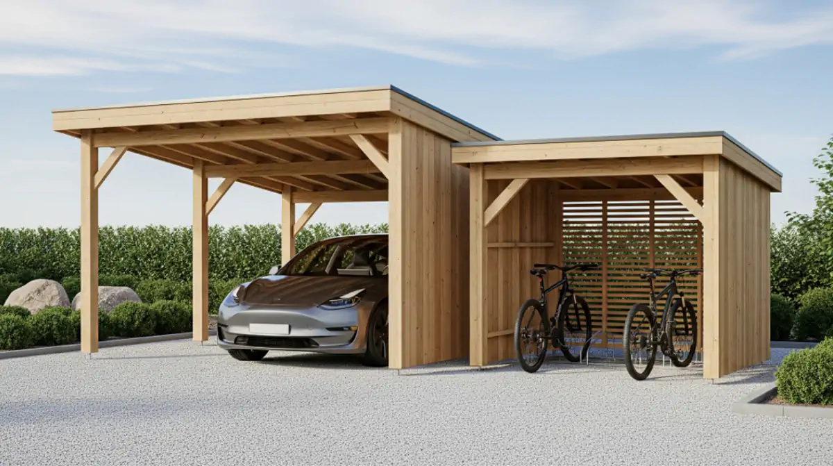 carports et abris vélos